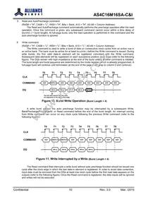 AS4C16M16SA-7BCNTR Datasheet Page 11