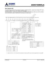 AS4C1G8D3LA-10BCN Datasheet Page 10