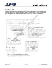 AS4C1G8D3LA-10BCN Datasheet Page 11