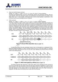 AS4C1M16S-6TINTR Datasheet Page 11