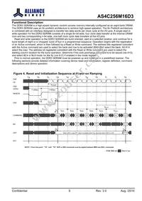 AS4C256M16D3-12BINTR Datasheet Page 9