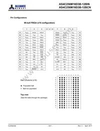 AS4C256M16D3B-12BINTR Datasheet Page 3