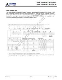 AS4C256M16D3B-12BINTR Datasheet Page 9