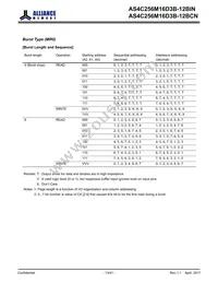 AS4C256M16D3B-12BINTR Datasheet Page 13