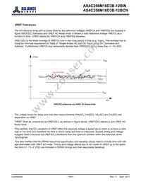 AS4C256M16D3B-12BINTR Datasheet Page 19