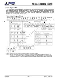 AS4C256M16D3L-12BAN Datasheet Page 14