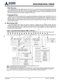 AS4C256M16D3L-12BAN Datasheet Page 16