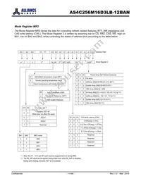 AS4C256M16D3LB-12BANTR Datasheet Page 11