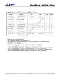 AS4C256M16D3LB-12BANTR Datasheet Page 19