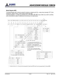 AS4C256M16D3LB-12BCNTR Datasheet Page 10