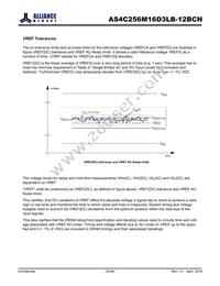 AS4C256M16D3LB-12BCNTR Datasheet Page 20