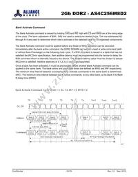 AS4C256M8D2-25BIN Datasheet Page 16