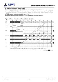 AS4C256M8D3-12BANTR Datasheet Page 11
