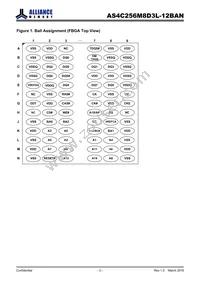 AS4C256M8D3L-12BANTR Datasheet Page 3