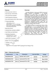 AS4C2M32SA-6TINTR Datasheet Page 2