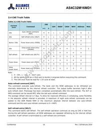 AS4C32M16MD1-5BCN Datasheet Page 16