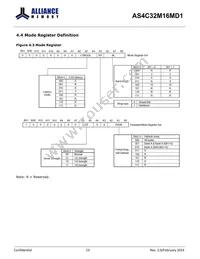 AS4C32M16MD1-5BCN Datasheet Page 23