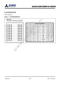 AS4C32M16MD1A-5BCNTR Datasheet Page 3