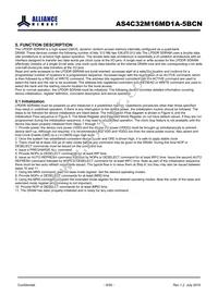 AS4C32M16MD1A-5BCNTR Datasheet Page 8