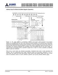 AS4C32M16MS-7BCNTR Datasheet Page 8