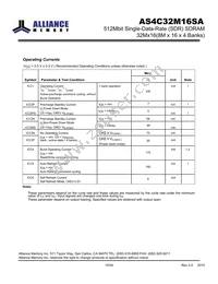 AS4C32M16SA-7BINTR Datasheet Page 15