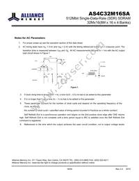 AS4C32M16SA-7BINTR Datasheet Page 18