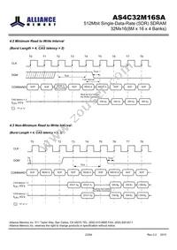 AS4C32M16SA-7BINTR Datasheet Page 23