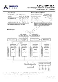 AS4C32M16SA-7TINTR Datasheet Page 7