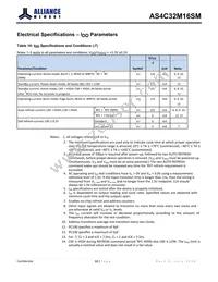 AS4C32M16SM-7TIN Datasheet Page 12