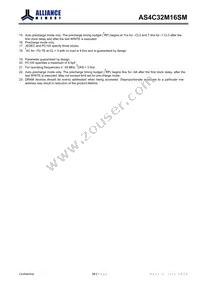 AS4C32M16SM-7TIN Datasheet Page 15