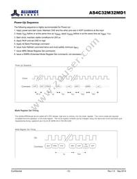AS4C32M32MD1-5BINTR Datasheet Page 12