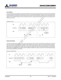 AS4C32M32MD1-5BINTR Datasheet Page 16