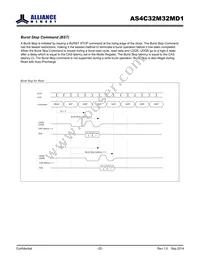 AS4C32M32MD1-5BINTR Datasheet Page 22