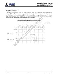 AS4C32M8D1-5TCN Datasheet Page 15