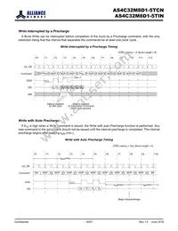 AS4C32M8D1-5TCN Datasheet Page 18