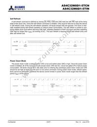 AS4C32M8D1-5TCN Datasheet Page 23