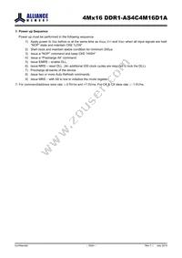 AS4C4M16D1A-5TINTR Datasheet Page 16