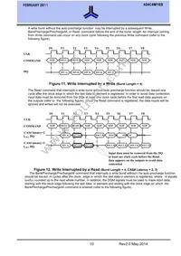AS4C4M16S-6TCN Datasheet Page 11