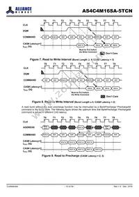 AS4C4M16SA-5TCN Datasheet Page 10