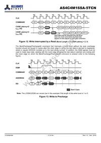 AS4C4M16SA-5TCN Datasheet Page 12