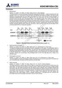 AS4C4M16SA-6BINTR Datasheet Page 8
