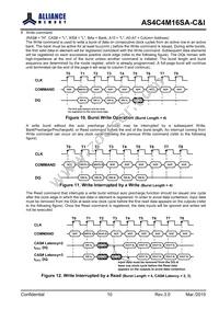 AS4C4M16SA-6BINTR Datasheet Page 11