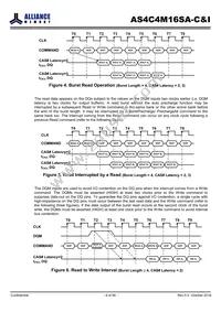 AS4C4M16SA-7BCN Datasheet Page 9