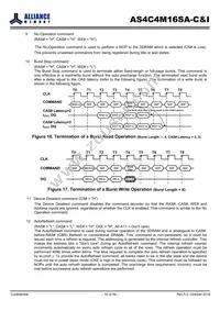 AS4C4M16SA-7BCN Datasheet Page 16