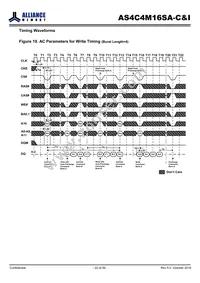 AS4C4M16SA-7BCN Datasheet Page 22