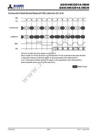 AS4C4M32D1A-5BINTR Datasheet Page 22