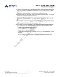 AS4C512M16D3L-12BINTR Datasheet Page 14