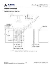 AS4C512M16D3L-12BINTR Datasheet Page 23