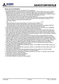 AS4C512M16D3LB-12BCN Datasheet Page 10