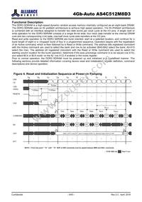 AS4C512M8D3-12BANTR Datasheet Page 9